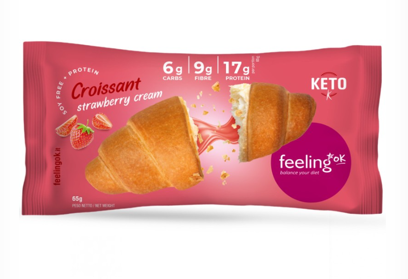 FeelingOk Croissant Gusto Fragola 65 g